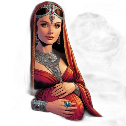 jewelry, fantasy art, concept art, photorealistic transparent PNG cut-out