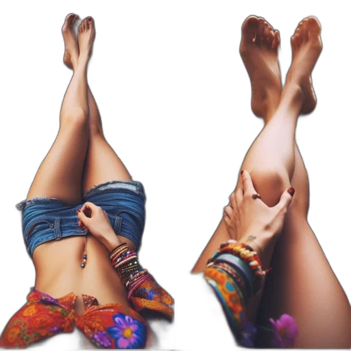 shoes, jewelry, dress, photorealistic transparent PNG cut-out