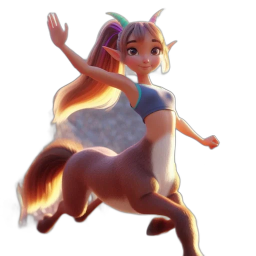 animal, creature, dragon, staff transparent PNG cut-out
