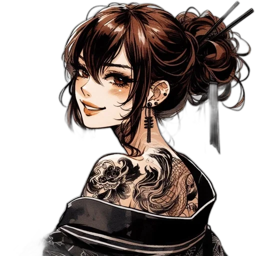 face, jewelry, staff, dress transparent PNG cut-out
