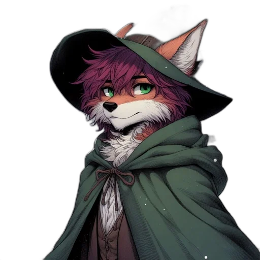 staff, hat, mask, jacket transparent PNG cut-out