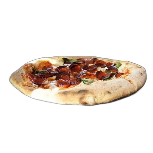 food, 3d render, photorealistic, pepperoni transparent PNG cut-out