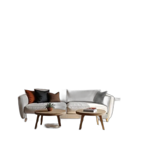 furniture, 3d render, concept art, photorealistic transparent PNG cut-out