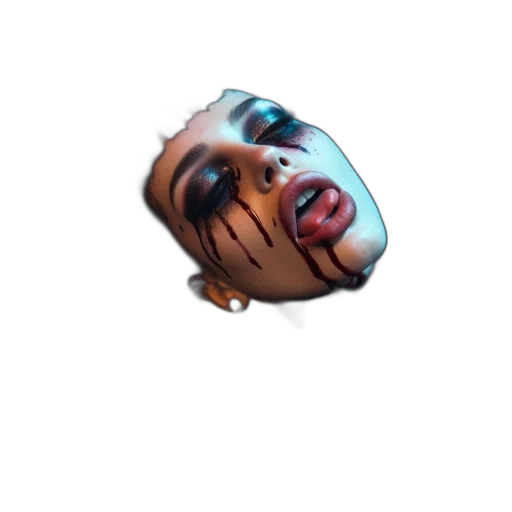 face, mask, creature, robot transparent PNG cut-out