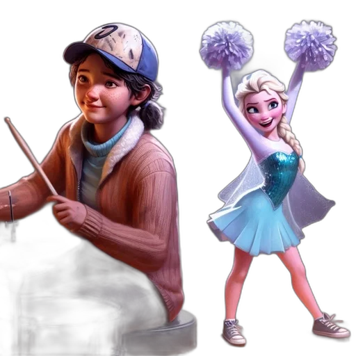 staff, concept art, 3d render, fantasy art transparent PNG cut-out