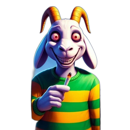 animal, mask, creature, staff transparent PNG cut-out