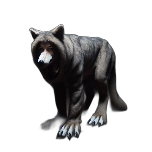 animal, creature, staff, mask transparent PNG cut-out