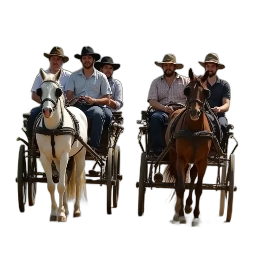 3d render, concept art, group, people transparent PNG cut-out