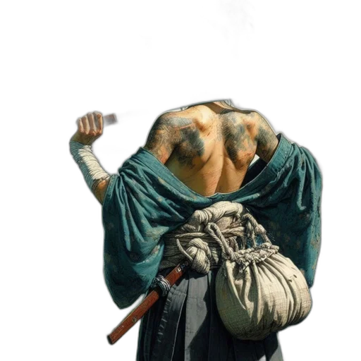 sword, weapon, dragon, jacket transparent PNG cut-out