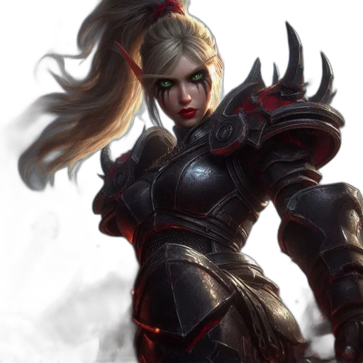 fantasy art, concept art, comic book art, photorealistic transparent PNG cut-out