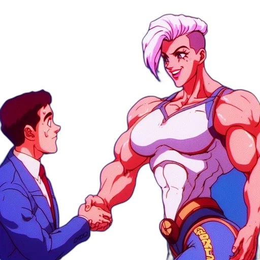 weapon, robot, vaporwave, anime transparent PNG cut-out