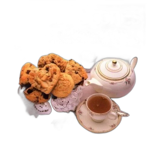food, photorealistic, 3d render, pastel transparent PNG cut-out