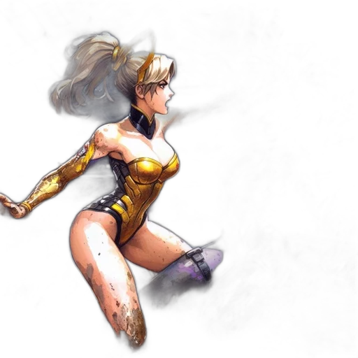 comic book art, concept art, fantasy art, pixel art transparent PNG cut-out