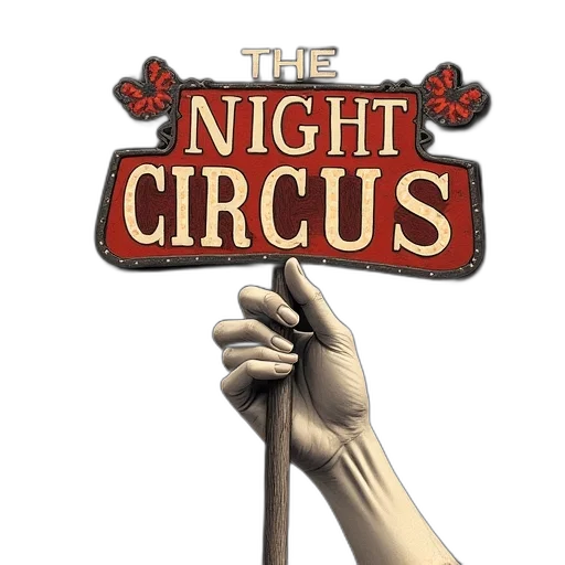 illustration, hand, holding, circus transparent PNG cut-out