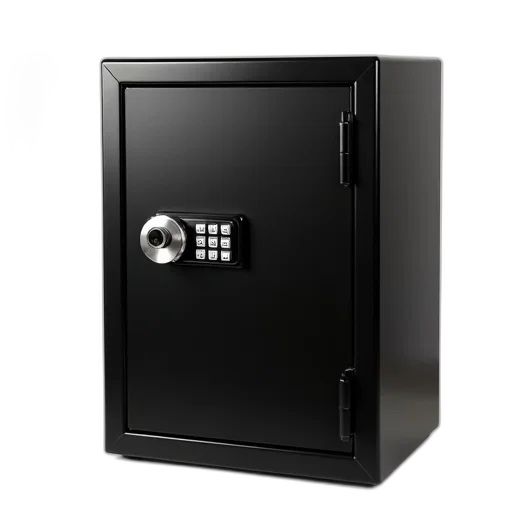 furniture, robot, 3d render, black transparent PNG cut-out