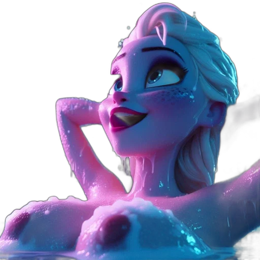 crown, creature, concept art, 3d render transparent PNG cut-out