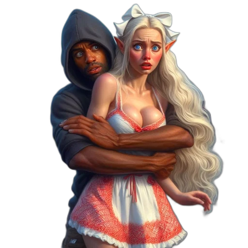 dress, face, concept art, fantasy art transparent PNG cut-out