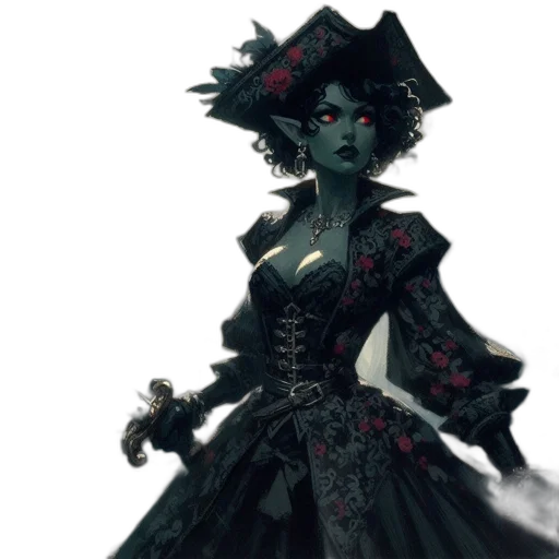 dress, mask, staff, concept art transparent PNG cut-out