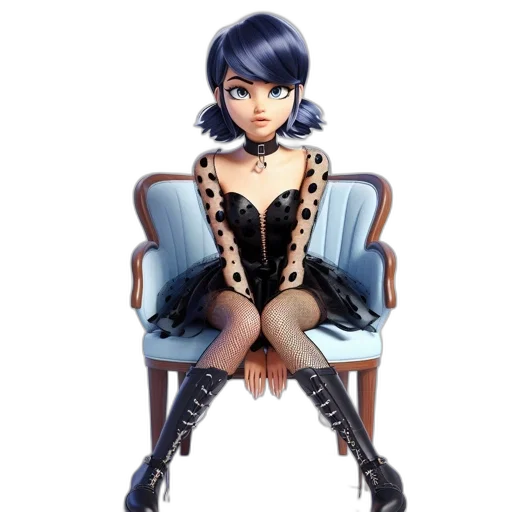 dress, furniture, robot, staff transparent PNG cut-out