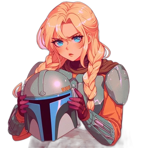sword, weapon, face, robot transparent PNG cut-out