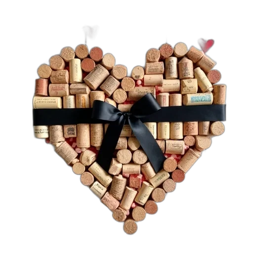 jewelry, heart-shaped, arrangement, wine transparent PNG cut-out
