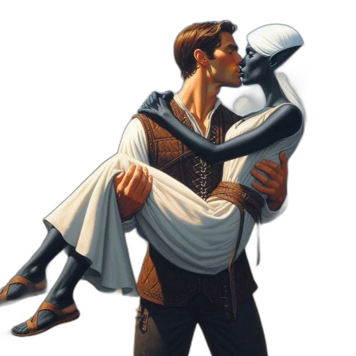 concept art, fantasy art, pixel art, comic book art transparent PNG cut-out