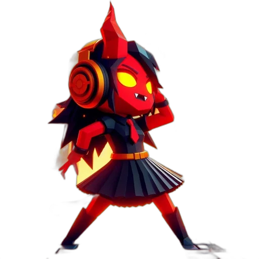 mask, staff, creature, weapon transparent PNG cut-out