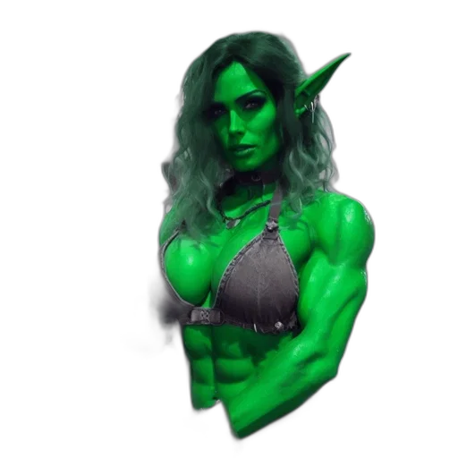 fantasy art, pixel art, concept art, comic book art transparent PNG cut-out