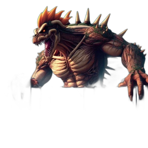 creature, dragon, animal, staff transparent PNG cut-out