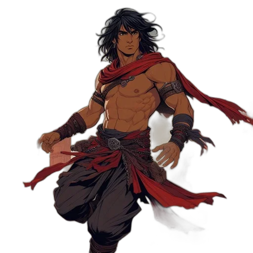 fantasy art, concept art, comic book art, pixel art transparent PNG cut-out
