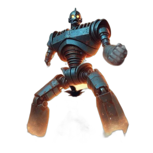 robot, weapon, concept art, 3d render transparent PNG cut-out