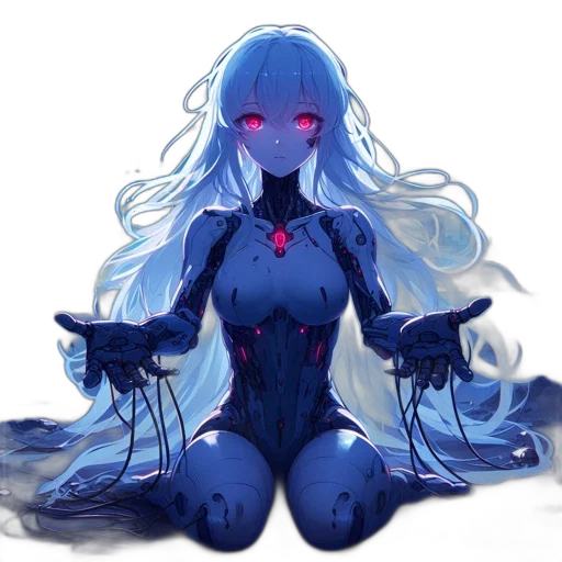 robot, creature, dress, mask transparent PNG cut-out