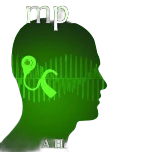 3d render, concept art, green, implants transparent PNG cut-out