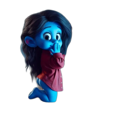 mask, creature, face, staff transparent PNG cut-out