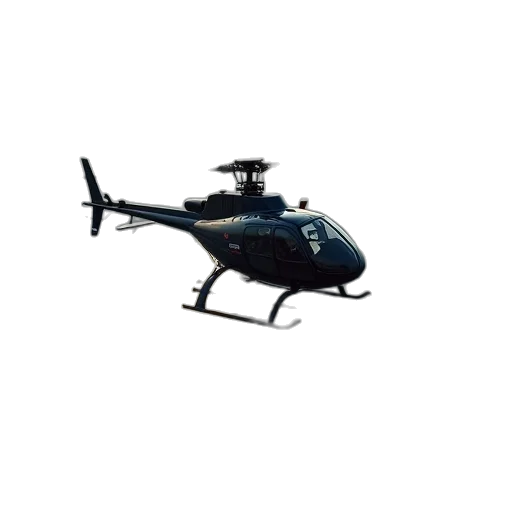 staff, 3d render, helicopter, tour transparent PNG cut-out