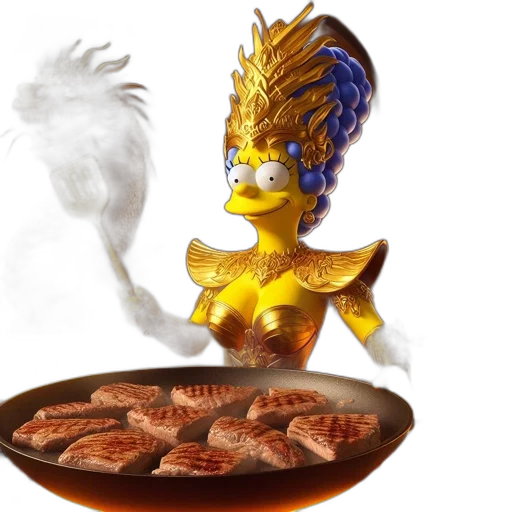 food, animal, 3d render, concept art transparent PNG cut-out
