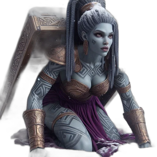robot, dragon, jewelry, staff transparent PNG cut-out