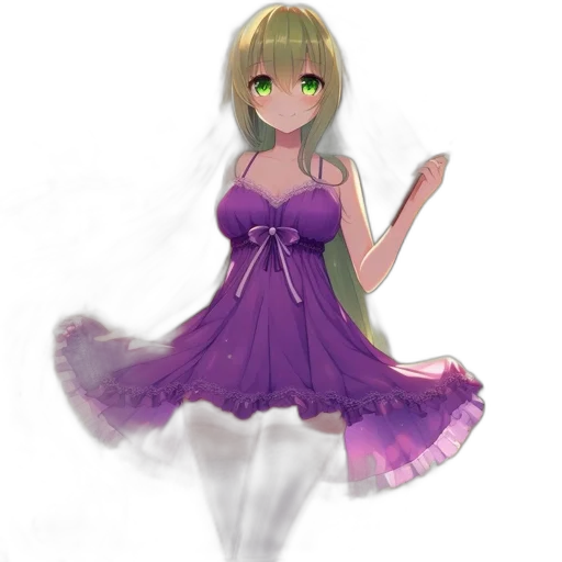 dress, staff, creature, mask transparent PNG cut-out