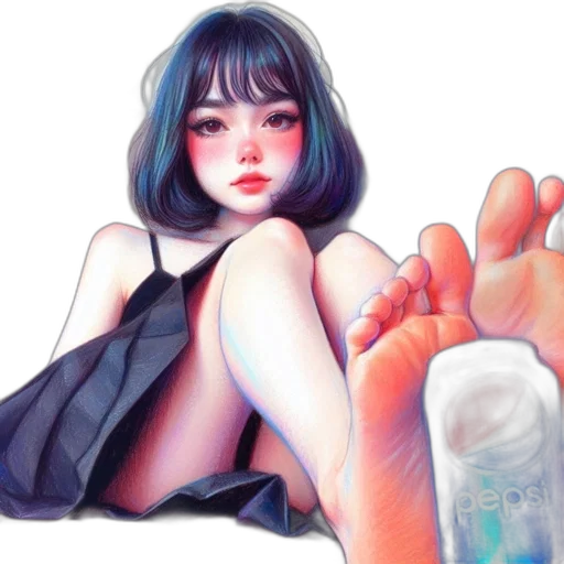 shoes, bottle, oil painting, watercolor transparent PNG cut-out