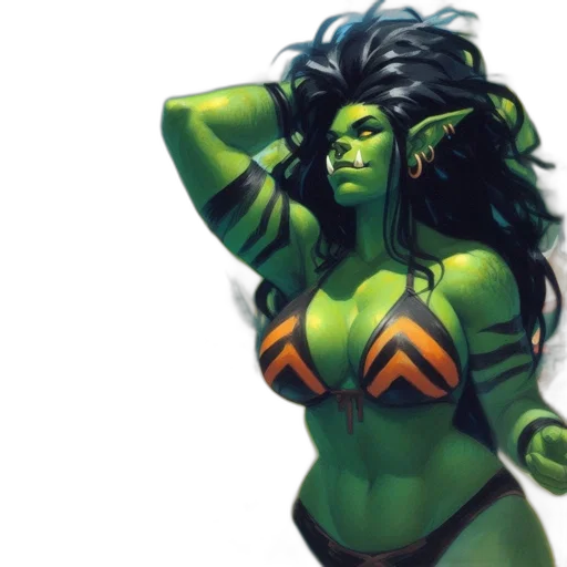 fantasy art, concept art, comic book art, pixel art transparent PNG cut-out