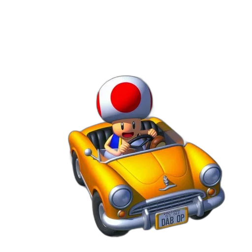car, hat, 3d render, concept art transparent PNG cut-out