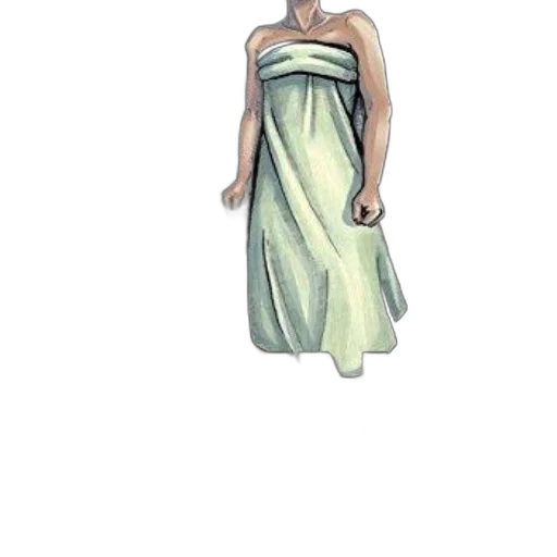 dress, jewelry, staff, concept art transparent PNG cut-out
