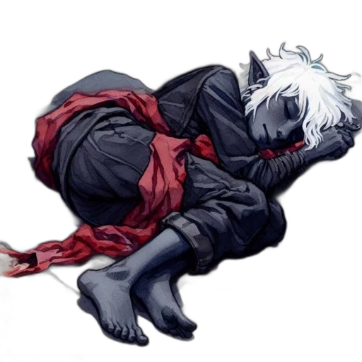 creature, jacket, mask, concept art transparent PNG cut-out