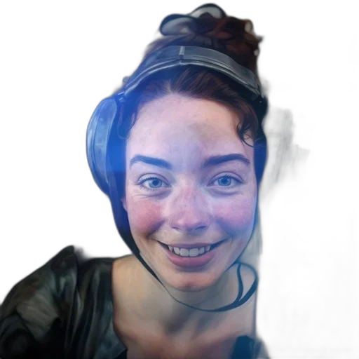 face, mask, staff, creature transparent PNG cut-out