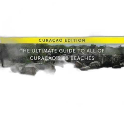 beach, book, curacao, edition transparent PNG cut-out