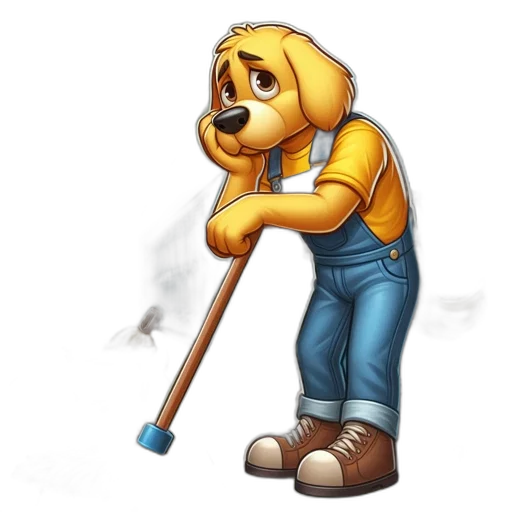 staff, animal, weapon, robot transparent PNG cut-out