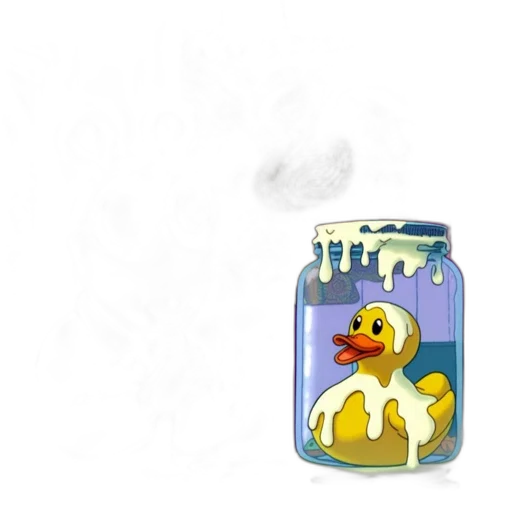 bottle, pixel art, concept art, 3d render transparent PNG cut-out