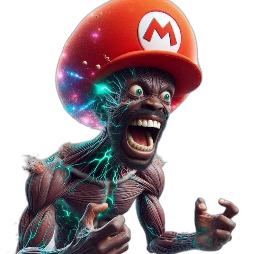 creature, animal, staff, mask transparent PNG cut-out