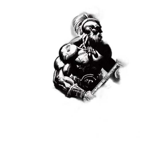 weapon, comic book art, concept art, fantasy art transparent PNG cut-out