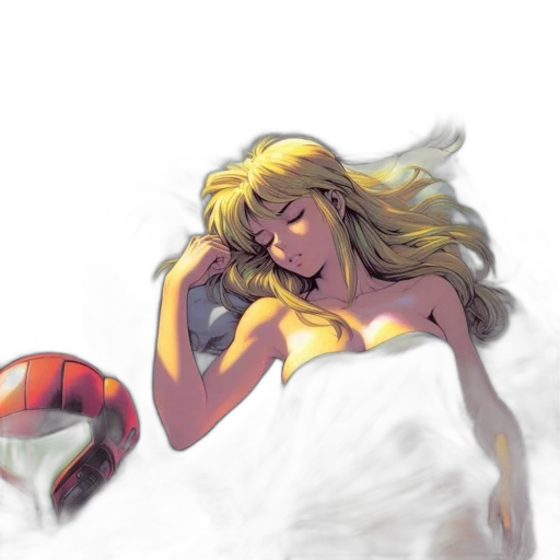 concept art, fantasy art, watercolor, anime transparent PNG cut-out